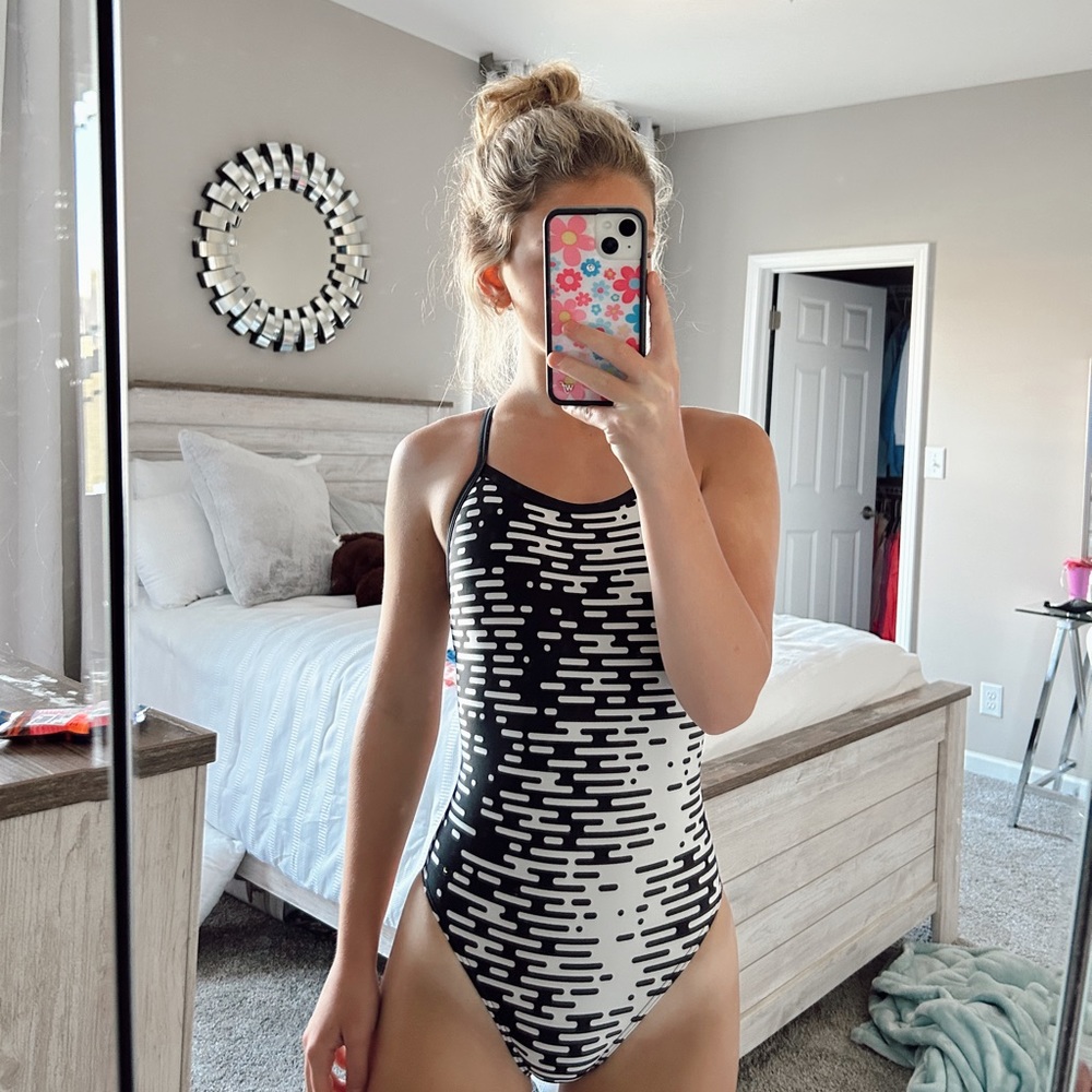 one piece open back swimsuit